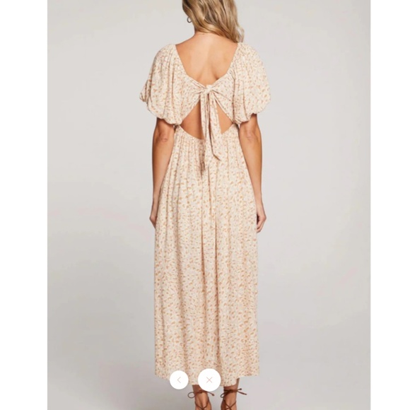 Saltwater Luxe Tristan Midi Dress – Sand - Size Medium - Picture 3 of 15